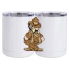 10 oz. White Stainless Steel Short Tumbler Thumbnail
