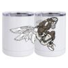 10 oz. White Stainless Steel Short Tumbler Thumbnail