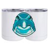 10 oz. White Stainless Steel Short Tumbler Thumbnail