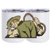 10 oz. White Stainless Steel Short Tumbler Thumbnail