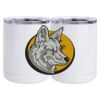 10 oz. White Stainless Steel Short Tumbler Thumbnail