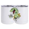 10 oz. White Stainless Steel Short Tumbler Thumbnail