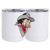 10 oz. White Stainless Steel Short Tumbler Thumbnail
