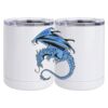 10 oz. White Stainless Steel Short Tumbler Thumbnail