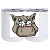 10 oz. White Stainless Steel Short Tumbler Thumbnail