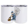 10 oz. White Stainless Steel Short Tumbler Thumbnail