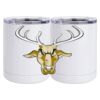 10 oz. White Stainless Steel Short Tumbler Thumbnail