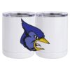 10 oz. White Stainless Steel Short Tumbler Thumbnail