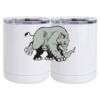 10 oz. White Stainless Steel Short Tumbler Thumbnail