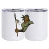 10 oz. White Stainless Steel Short Tumbler Thumbnail