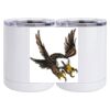 10 oz. White Stainless Steel Short Tumbler Thumbnail