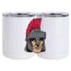 10 oz. White Stainless Steel Short Tumbler Thumbnail