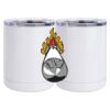 10 oz. White Stainless Steel Short Tumbler Thumbnail