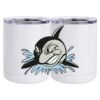 10 oz. White Stainless Steel Short Tumbler Thumbnail