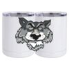 10 oz. White Stainless Steel Short Tumbler Thumbnail