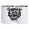 10 oz. White Stainless Steel Short Tumbler Thumbnail
