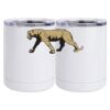 10 oz. White Stainless Steel Short Tumbler Thumbnail