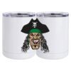 10 oz. White Stainless Steel Short Tumbler Thumbnail