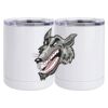 10 oz. White Stainless Steel Short Tumbler Thumbnail