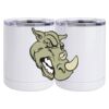 10 oz. White Stainless Steel Short Tumbler Thumbnail