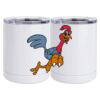 10 oz. White Stainless Steel Short Tumbler Thumbnail