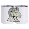 10 oz. White Stainless Steel Short Tumbler Thumbnail