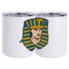 10 oz. White Stainless Steel Short Tumbler Thumbnail