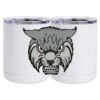 10 oz. White Stainless Steel Short Tumbler Thumbnail