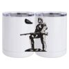 10 oz. White Stainless Steel Short Tumbler Thumbnail