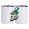 10 oz. White Stainless Steel Short Tumbler Thumbnail