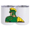 10 oz. White Stainless Steel Short Tumbler Thumbnail