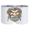 10 oz. White Stainless Steel Short Tumbler Thumbnail
