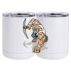 10 oz. White Stainless Steel Short Tumbler Thumbnail