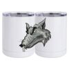 10 oz. White Stainless Steel Short Tumbler Thumbnail