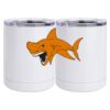 10 oz. White Stainless Steel Short Tumbler Thumbnail