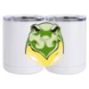 10 oz. White Stainless Steel Short Tumbler Thumbnail
