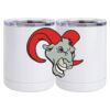 10 oz. White Stainless Steel Short Tumbler Thumbnail