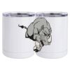 10 oz. White Stainless Steel Short Tumbler Thumbnail