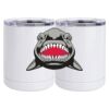 10 oz. White Stainless Steel Short Tumbler Thumbnail
