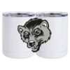 10 oz. White Stainless Steel Short Tumbler Thumbnail