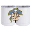 10 oz. White Stainless Steel Short Tumbler Thumbnail