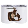 10 oz. White Stainless Steel Short Tumbler Thumbnail