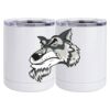 10 oz. White Stainless Steel Short Tumbler Thumbnail