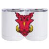 10 oz. White Stainless Steel Short Tumbler Thumbnail