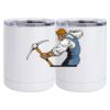 10 oz. White Stainless Steel Short Tumbler Thumbnail