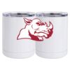 10 oz. White Stainless Steel Short Tumbler Thumbnail