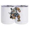 10 oz. White Stainless Steel Short Tumbler Thumbnail