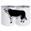 10 oz. White Stainless Steel Short Tumbler Thumbnail