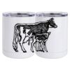 10 oz. White Stainless Steel Short Tumbler Thumbnail