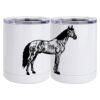 10 oz. White Stainless Steel Short Tumbler Thumbnail